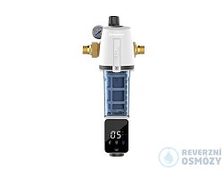 Filtr na vodu s automatickým proplachem Canature CPF-8-L připojením 1"  a redukčním ventilem